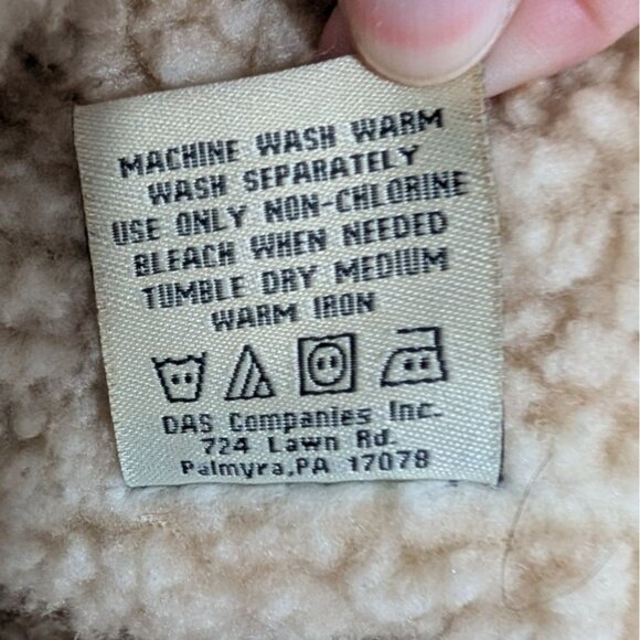 Black Canyon Outfitters Moose Jacket Womens Size Large Beige Sherpa Lined Hooded - Picture 9 of 15